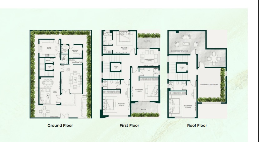 Royal Villa Floor Plan